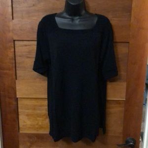 Short sleeve dress up sweater